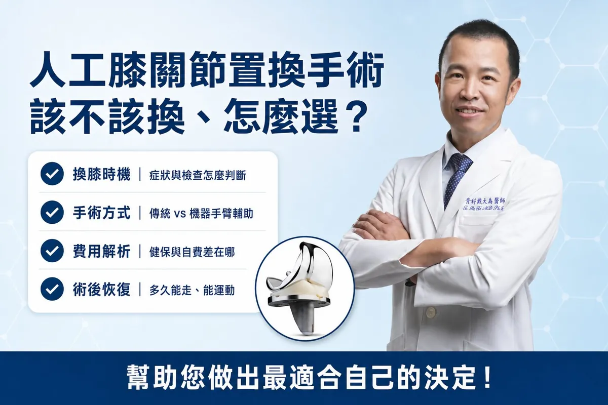 人工膝關節置換指南封面